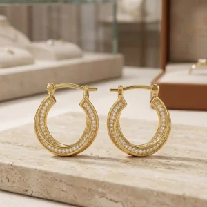 CANDOGAS PARA DAMA CON PIEDRAS PRECIOSAS
